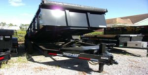 New 2025 Top Hat 7 x 14 High Side Dump 14k Trailer